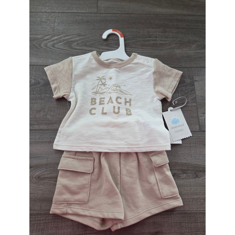 Cloud island baby boy set‎ 6-9 mos